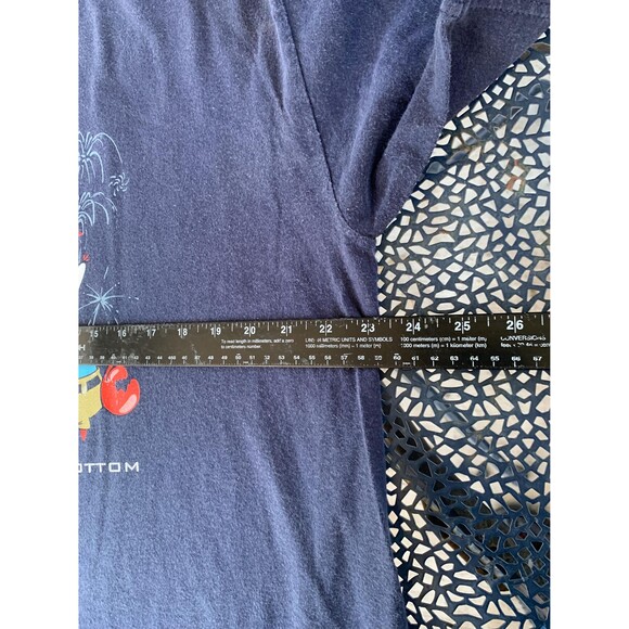 Vintage 2003 Nickelodeon SpongeBob SquarePants God Bless Bikini Bottom tee XL - Picture 7 of 8